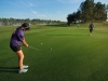 Lexi Thompson showing the guys how its done.