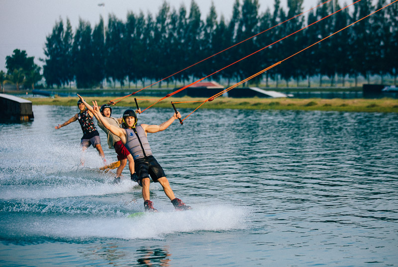 A Thai, a German, and an American: all united by wakeboarding